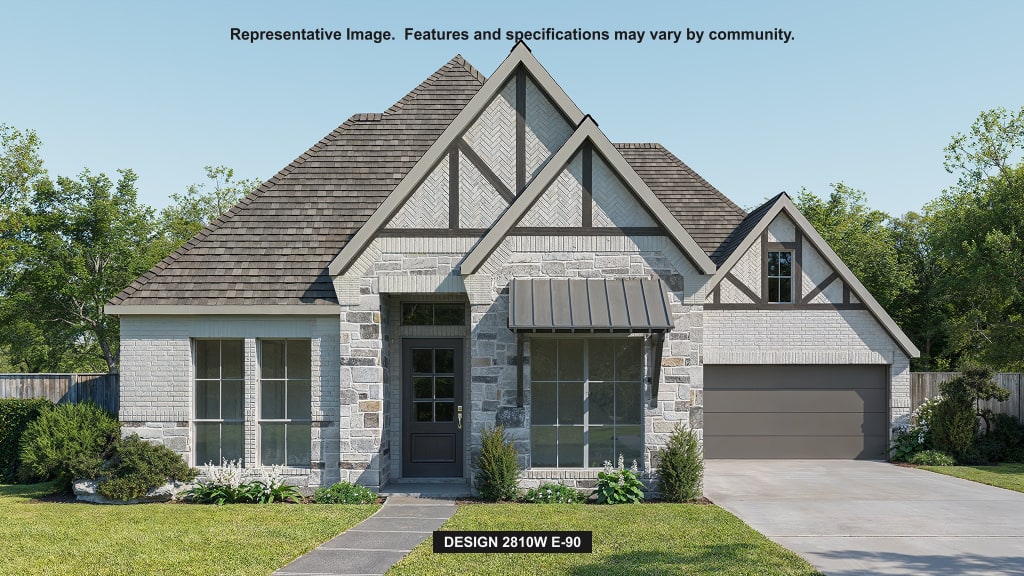 2810W House Plan in Nolina 60, Austin, Texas | Available to Build